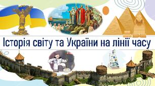 Історія світу та України на лінії часу