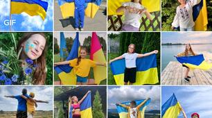 Челендж до Дня Державного Прапора України 