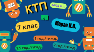 Календарно-тематичне планування 7 клас  НУШ "Інформатика"
