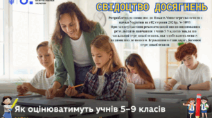 Свідоцтво досягнень для 7 класу на 2024-2025 н.р. (Наказ  МОН України  від 02 серпня 2024р.  № 1093 )