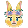 Floral Miss Bunny (Rainbow Box)