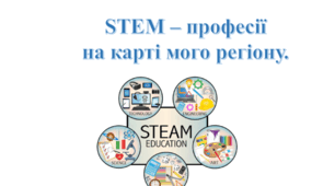 Урок № 2. Тема уроку: STEM – професії на карті мого регіону. Розробка уроку із предмету STEM 6 клас.