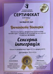  Сенсорна інтеграція