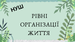 Презентація "Рівні організації живого. Біологія - система наук про живу природу. Значення біології в житті людини" НУШ