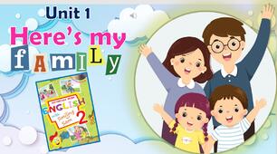 Комплект презентацій для 2 класу до розділу "Unit 1. Here's my family" (до підручника О.Карп'юк)