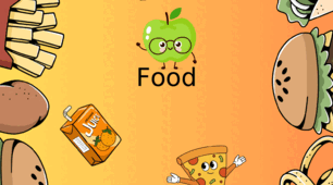 Colorful Vocabulary: Fun English for Kids. Food. 21 printable worksheets to learn and practice