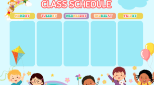 Class schedule. FREE