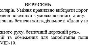 Бесіди з попередження дитячого травматизму ( 5 бесід - орієнтовно на вересень1.