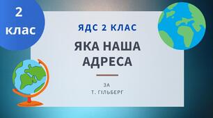 Яка наша адреса. Земля – планета. Глобус (с. 16-20)
