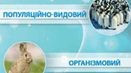 РІВНІ ОРГАНІЗАЦІЇ БІОСИСТЕМ ТА ЇХНІЙ ВЗАЄМОЗВ'ЯЗОК