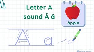 STREAM ABC Reading Lesson 3: Introduction to Letter A and Sound Ă ă