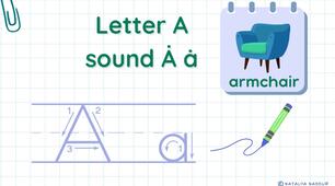 STREAM ABC Reading. Lesson 5: Introduction to Letter A and Sound Ȧ ȧ
