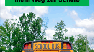 Презентація. Німецька мова 7 (3). "Mein Weg zur Schule"