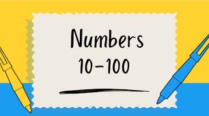 Презентація до підручника Family and Friends 3 "Starter. Lesson 4. Numbers 10-100"