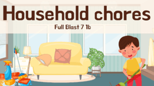 Презентація Full Blast 7 1b Household chores
