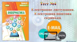 Електронне листування. Електронна поштова скринька.