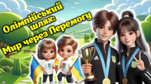 Презентація. Олімпійський урок 2024.  "Олімпійський шлях:  Мир через Перемогу!"