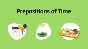 Prepositions of time