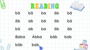 STREAM ABC Lesson 9: Reading Practice with Letter Combinations