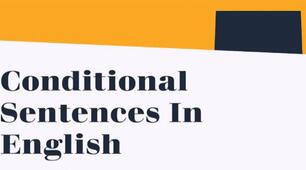 Conditional Sentences