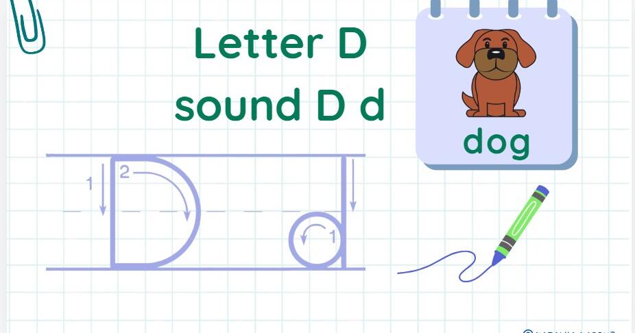 STREAM ABC Lesson 17: Introduction to Letter D and Sound D d ...
