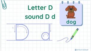 STREAM ABC Lesson 17: Introduction to Letter D and Sound D d