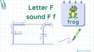 STREAM ABC Lesson 27: Introduction to the Letter F sound F f