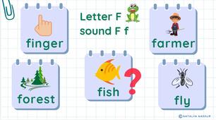 STREAM ABC Lesson 28: Exploring More with the Letter F sound F f