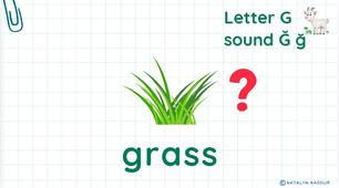 STREAM ABC Lesson 33: Exploring More with the Letter G sound Ğ ğ