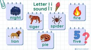 STREAM ABC Lesson 38: Exploring More with the Letter I i sound Ī ī
