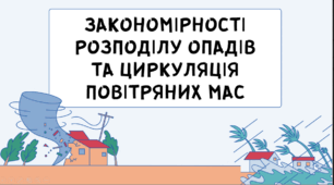 ЗАКОНОМІРНОСТІ РОЗПОДІЛУ ОПАДІВ ТА ЦИРКУЛЯЦІЯ ПОВІТРЯНИХ МАС