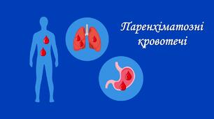 Презентація "Паренхіматозні кровотечі"