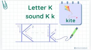 STREAM ABC Lesson 45: Introduction to the Letter K  sound K k