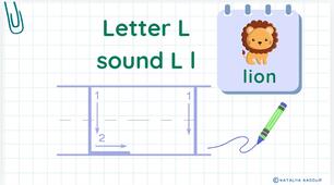 STREAM ABC Lesson 47: Introduction to the Letter L  sound L l