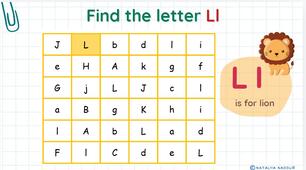 STREAM ABC Lesson 48: Exploring More with the Letter L sound L