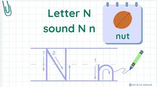 STREAM ABC Lesson 52: Introduction to the Letter N sound N n