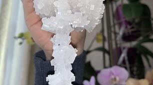 Вирощування кристалів. Проєкт для 8-9 класів.