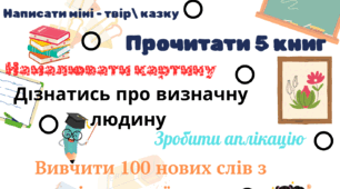 Чек - лист на 20 - 20 навчальний рiк