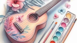 Терапевтичні розмальовки musical instruments