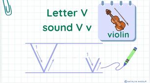 STREAM ABC Lesson 76: Introduction to the Letter V
