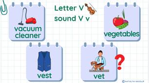 STREAM ABC Lesson 77: Exploring More with the Letter V