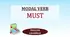 Роздатковий матеріал на застосування modal verb "must"