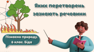 Яких перетворень зазнають речовини