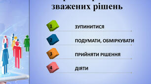 Алгоритм прийняття зважених рішень.