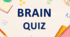 BRAIN QUIZ   для учнів 6-9 класів.