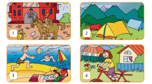 завдання до тексту "Wo waren die Kinder in den Sommerferien?"