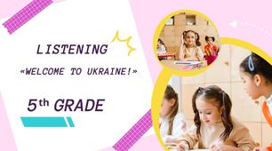 DIAGNOSTIC TEST. 5th form, PREPARE, Unit 1-2. Culture time «Welcome to Ukraine!»