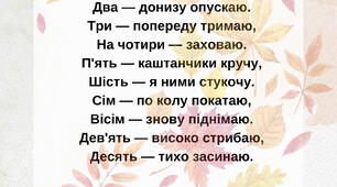 Вправа "Гра з каштанами"