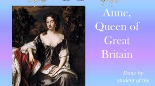Презентація англійською мовою "Anne, Queen of Great Britain" (Королева Анна Стюарт)