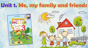 Комплект презентацій для 3 класу до усього розділу "Unit 1. Me, my family and friends "